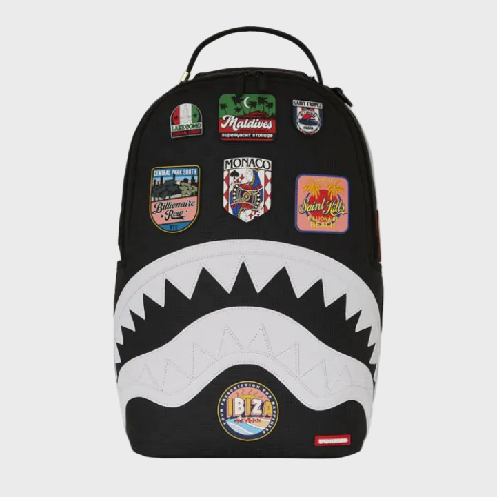 Sprayground 910B7220 20L Global Mogul Backpack - Black