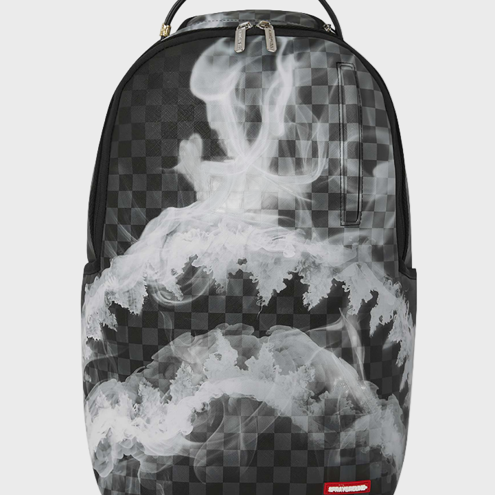 Sprayground 910B8182 20L Sip N Smoke Backpack - Black
