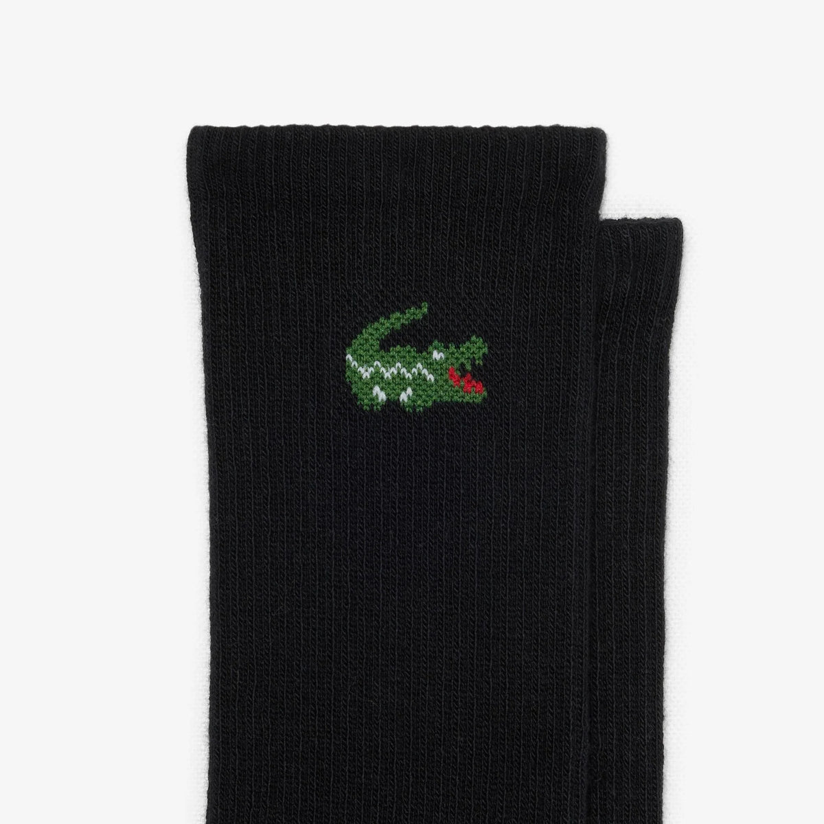 Lacoste RA9246-00 Unisex Crew Socks 031 - Black