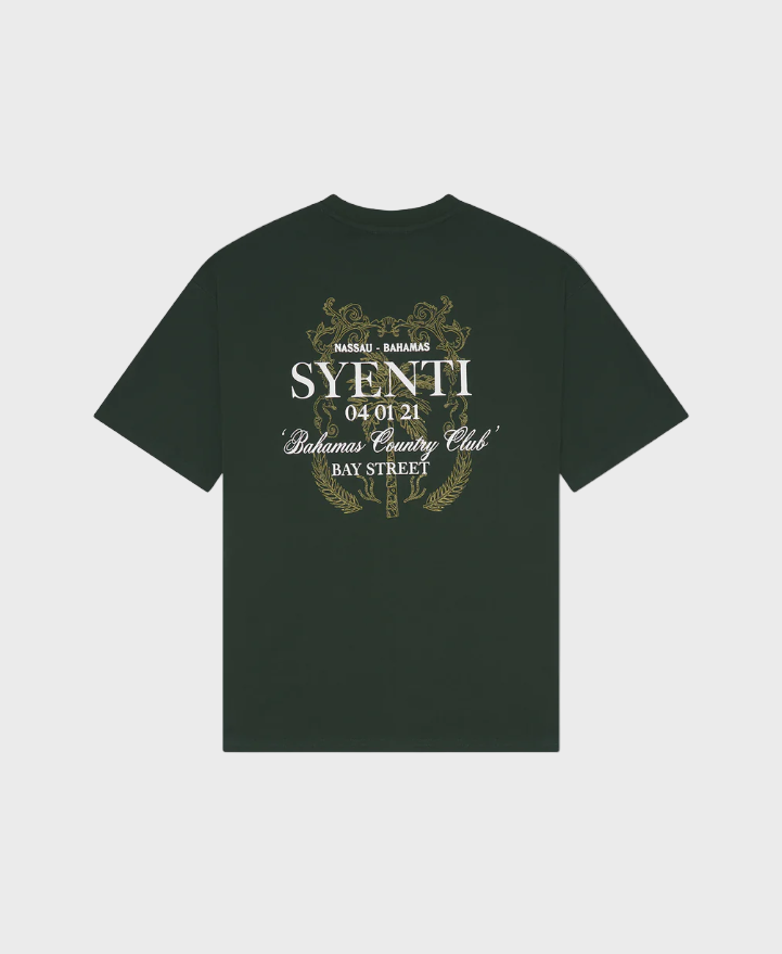 Syenti Country Club T-Shirt - Forest Green