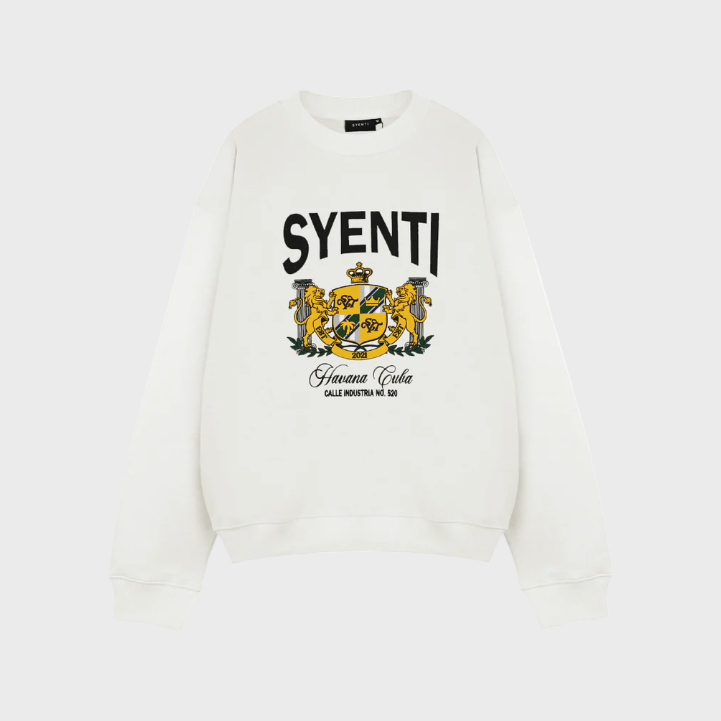 Syenti Crewneck Sweatshirt - Off White