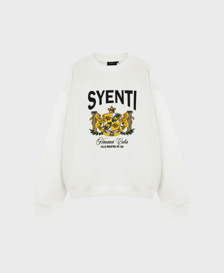 Syenti Crewneck Sweatshirt - Off White