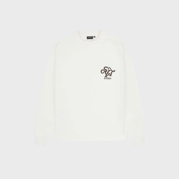 Syenti Emblem Long Sleeve T-Shirt Black