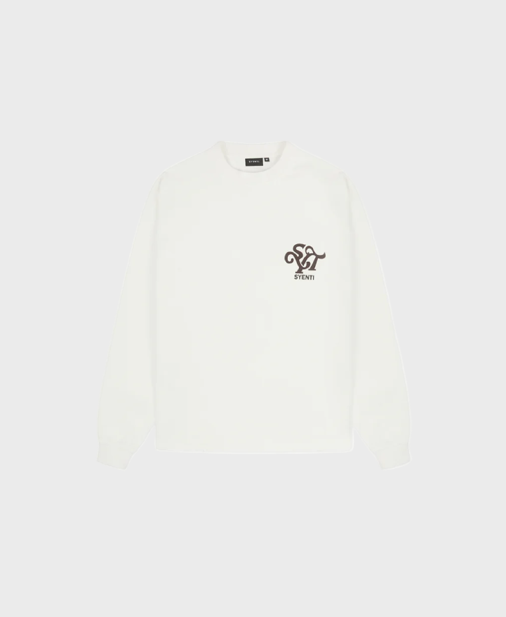 Syenti Emblem Long Sleeve T-Shirt Black