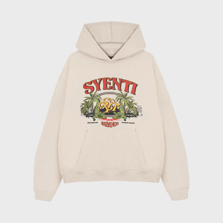 Syenti Habanos Hoodie - Light Stone