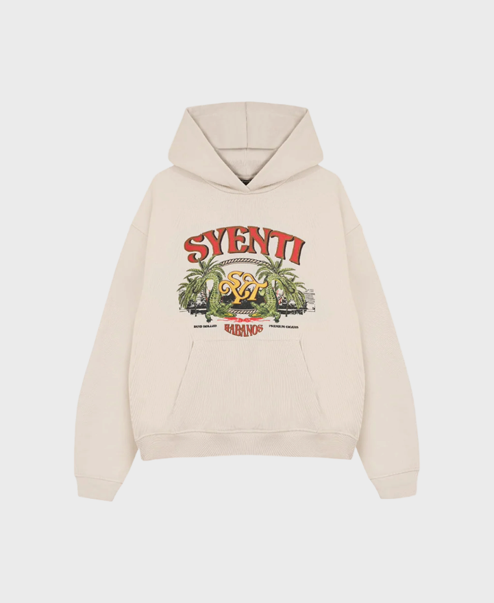 Syenti Habanos Hoodie - Light Stone