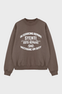 Syenti Mechanic Crewneck Sweatshirt - Light Brown