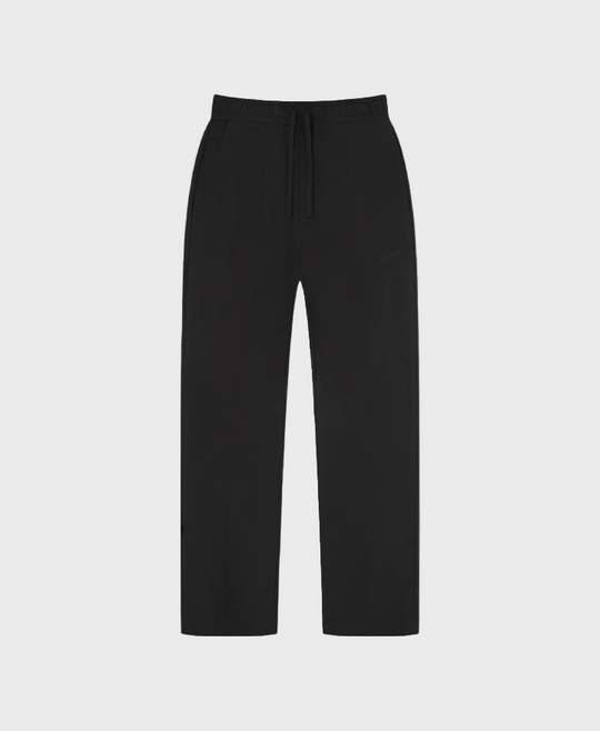 Syenti Straight Leg Sweatpants Black