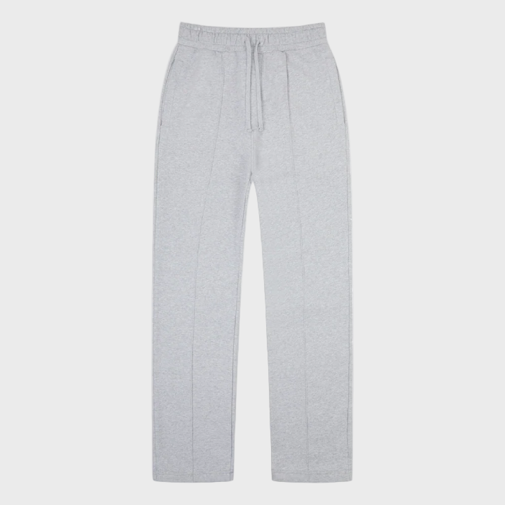 Syenti Straight Leg Sweatpants Grey Marl