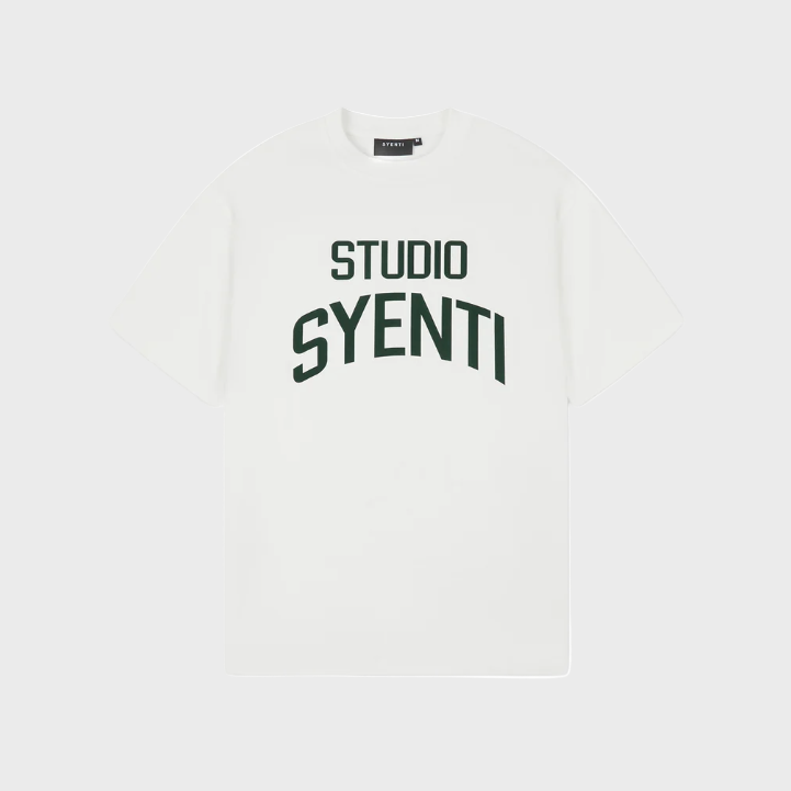 Syenti Studio Flock T-Shirt - Off White
