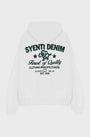 Syenti Syenti Denim Hoodie Off White