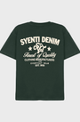 Syenti Syenti Denim T-Shirt Forest Green