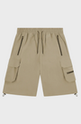 Syenti Techical Cargo Shorts - Beige