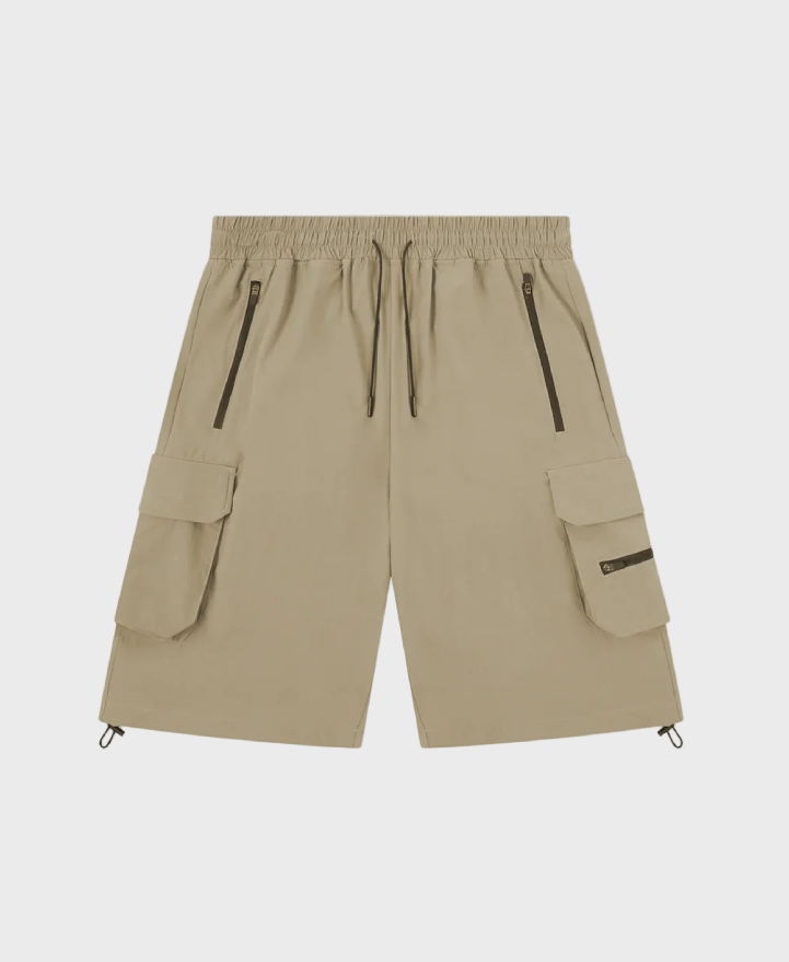 Syenti Techical Cargo Shorts - Beige