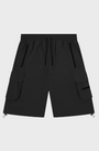 Syenti Techical Cargo Shorts - Black