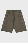 Syenti Technical Cargo Short - Olive Green