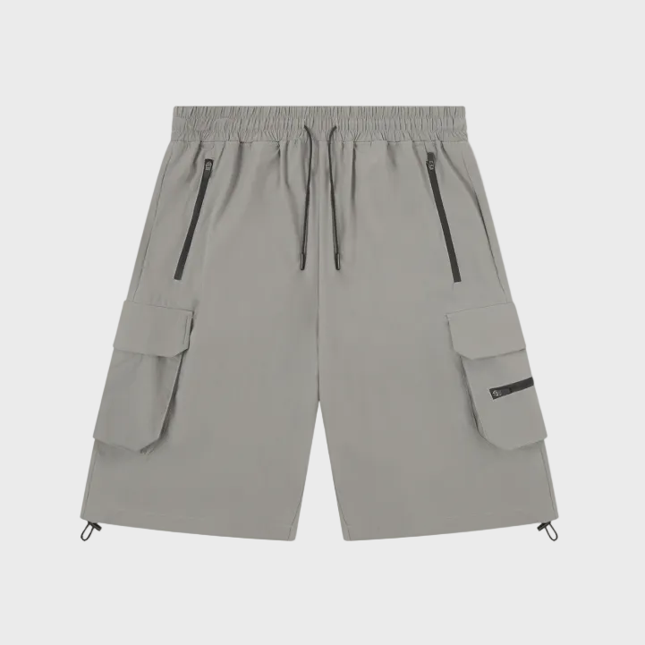 Syenti Technical Cargo Short - Stone Grey