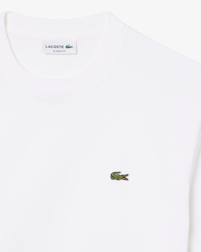 Lacoste TH7318-00 AD985 Crewneck T-Shirt 001 - White