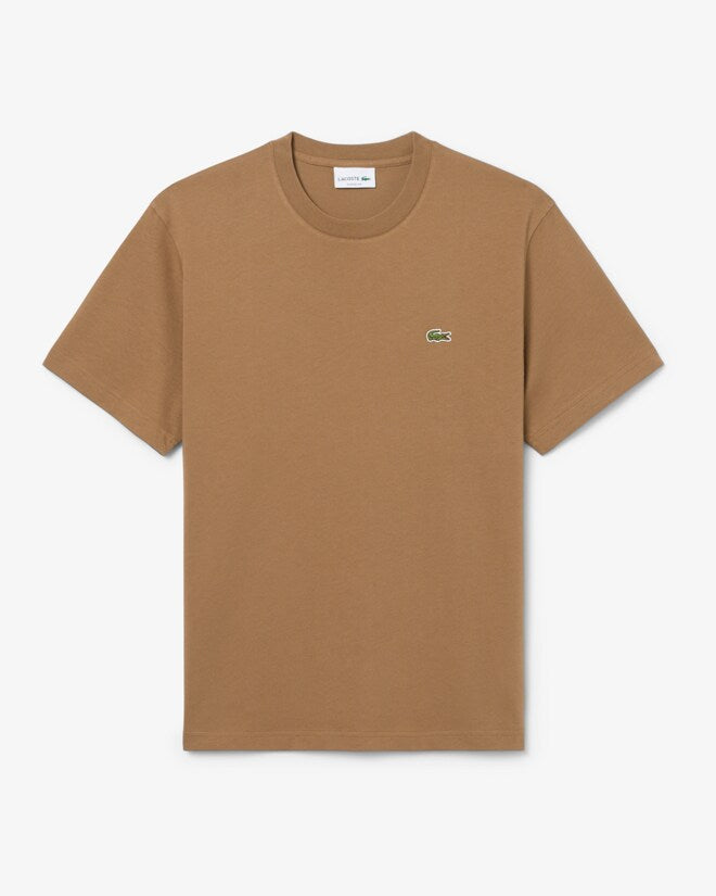 Lacoste TH7318-00 AD985 Crewneck T-Shirt SIX - Cookie