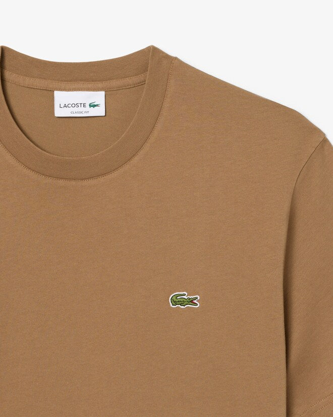 Lacoste TH7318-00 AD985 Crewneck T-Shirt SIX - Cookie