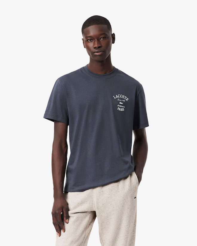 Lacoste TH9784-00 Crewneck T-Shirt S5T - Graphite