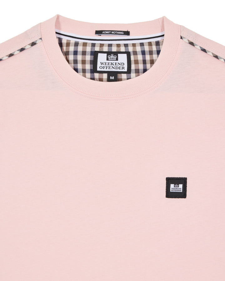 Weekend Offender Manuel T-shirt Pale Blush