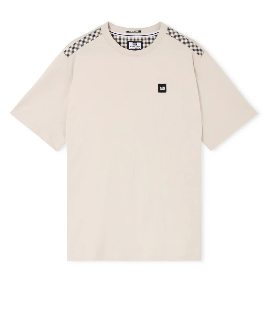 Weekend Offender TS1B04 Medea Mid House T-Shirt - Cement
