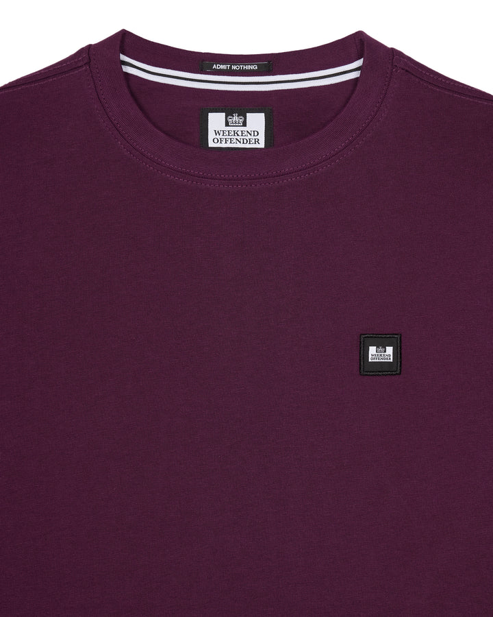Weekend Offender Cannon Beach Tee Acai Berry