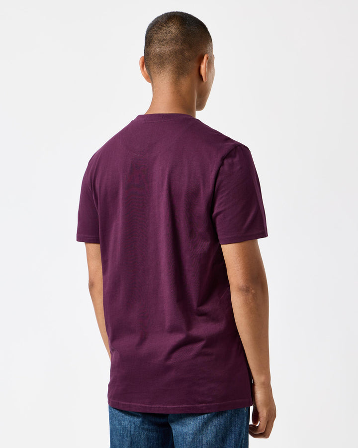 Weekend Offender Cannon Beach Tee Acai Berry