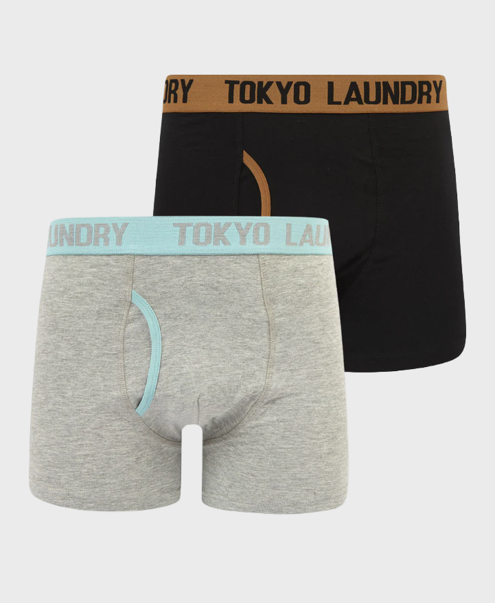 Tokyo Laundry Abbots 2 Boxers (2 Pack)