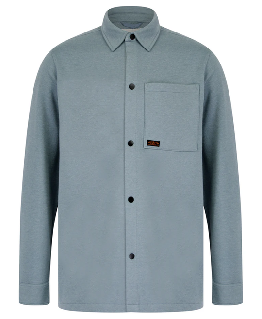 Tokyo Laundry Commander Overshirt - Cool Grey
