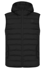 Tokyo Laundry Tamaki Quilted Hooded Puffer Gilet - Black