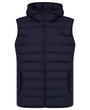 Tokyo Laundry Tamaki Quilted Hooded Puffer Gilet - Sky Captain Navy