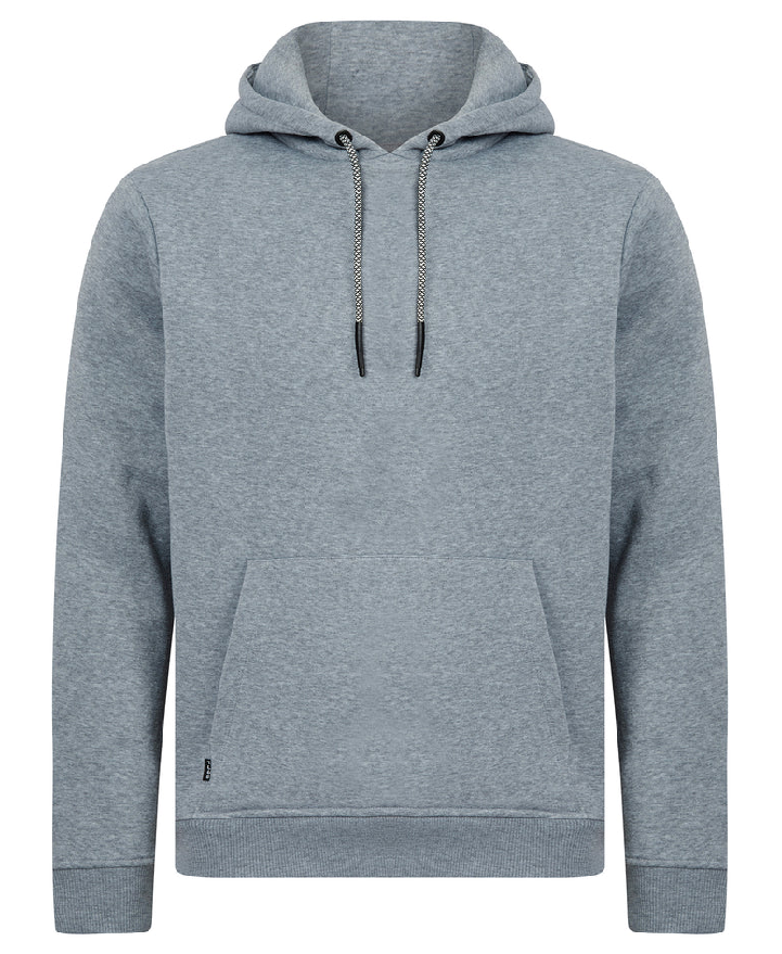 Tokyo Laundry Valdemar Hoodie - Light Grey Marl