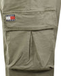 Tommy Jeans DM0DM23710M04 Otis Canvas Cargo Trousers - Rocky Mountain