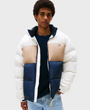 Tommy Jeans Down Alaska Puffer Jacket - Ecru & Multi
