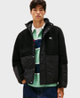 Tommy Jeans Essential Mix Teddy Fleece Jacket - Black