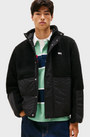 Tommy Jeans Essential Mix Teddy Fleece Jacket - Black