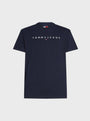 Tommy Jeans Linear Logo T-Shirt - Dark Navy