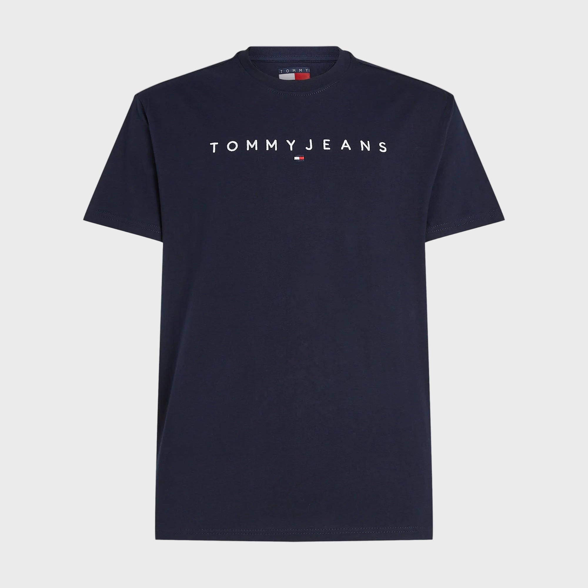 Tommy Jeans Linear Logo T-Shirt - Dark Navy