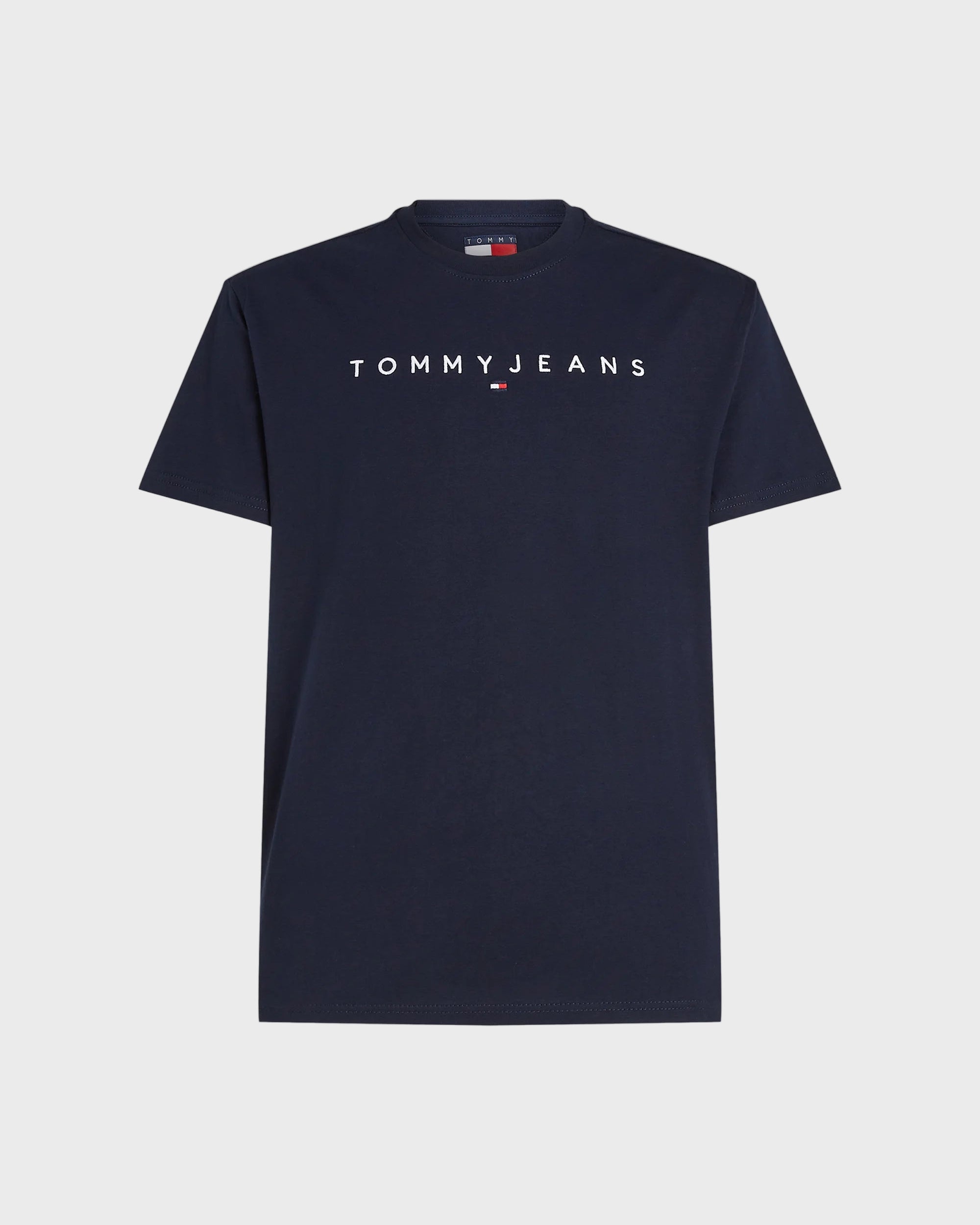 Tommy Jeans Linear Logo T-Shirt - Dark Navy