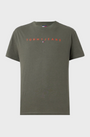 Tommy Jeans Linear Logo T-Shirt - Pewter Green