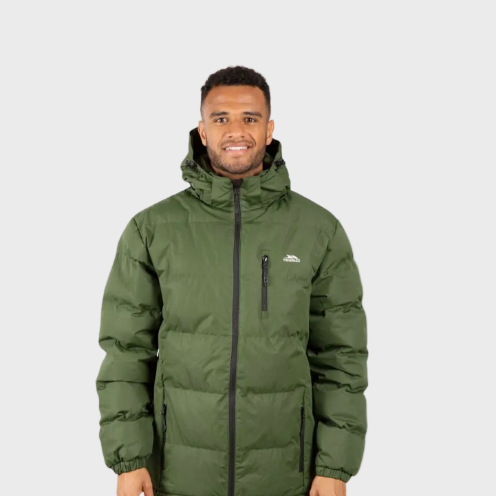 Trespass Clip Hooded Padded Casual Jacket