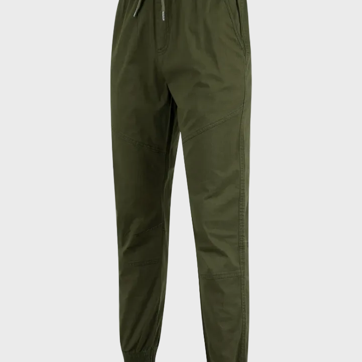 Tokyo Laundry Portmany 2 Stretch Cotton Twill Cuffed Cargo Jogger Pants