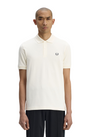 Fred Perry M6000 The Fred Perry Polo Shirt - 66A Ecru/Anchor Grey
