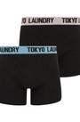 Tokyo Laundry Martem 2 Boxers (2 Pack) - Pink Nectar/Blissful Blue