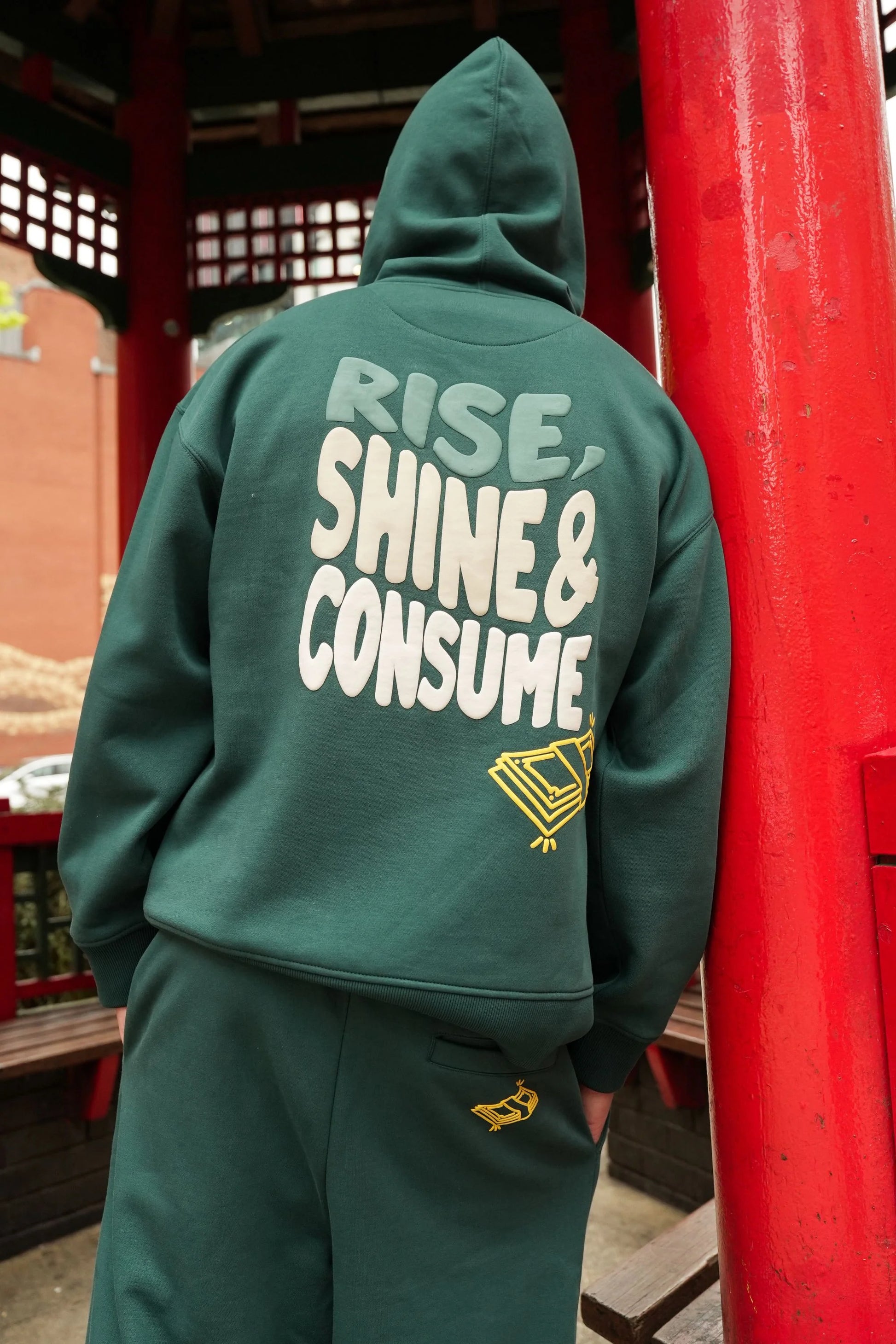 Fresh Flavours Rise, Shine & Consume Hoodie - Eden