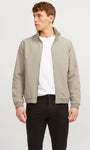 Jack & Jones Rush Harrington Bomber Jacket - Crockery