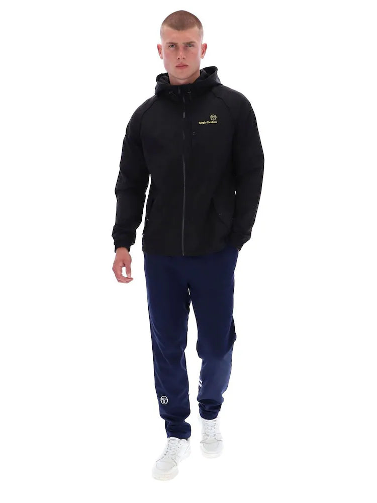 Sergio Tacchini Maldini Hooded Jacket - Black
