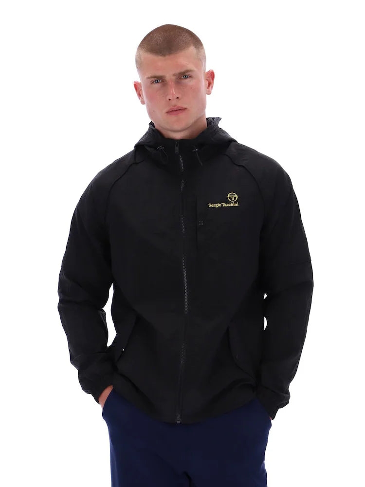 Sergio Tacchini Maldini Hooded Jacket - Black